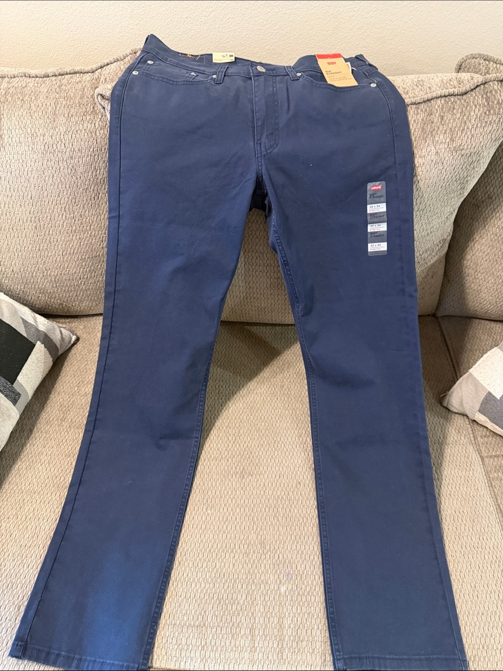 Levi's Men's Navy Bootcut Jeans